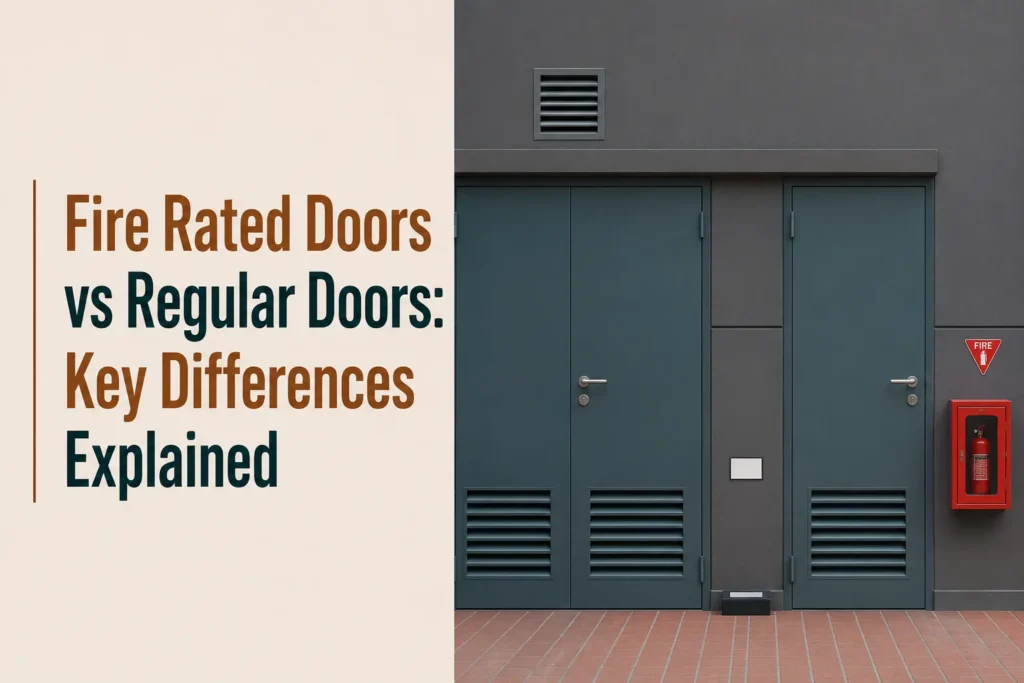Fire Rated Doors vs Regular Doors Key Differences Explained