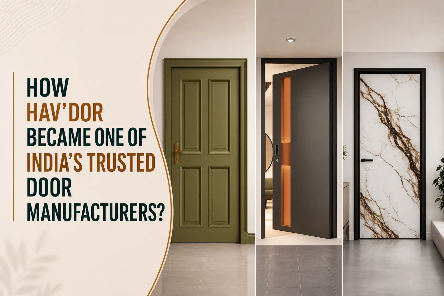 How Hav'dor Became One of India's Trusted Door Manufacturers
