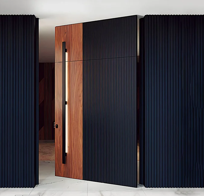 aluminium main door