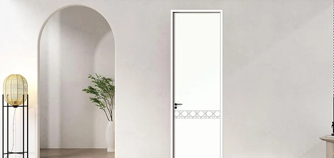 white alwood door