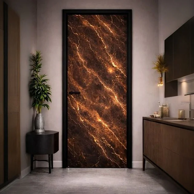 metal wood combination doors