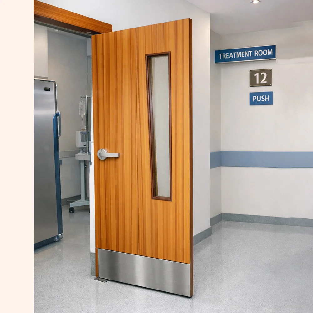 Warm Wood Clinic Door
