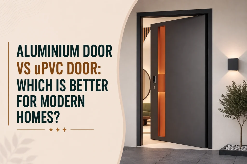 Aluminium Door vs uPVC Door