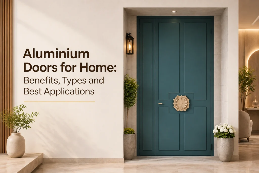 Aluminium Doors for Home Benefits, Types and Best Applications