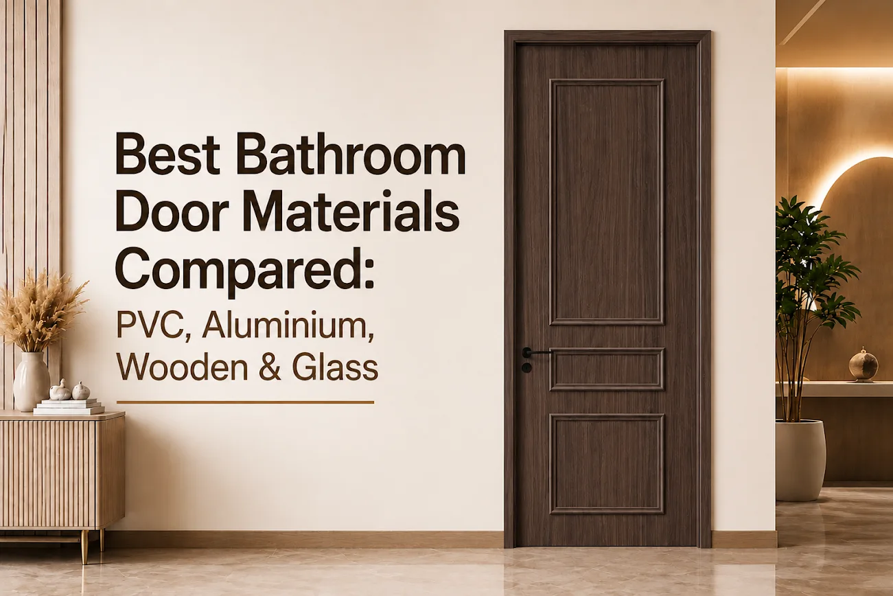 Best Bathroom Door Materials Compared
