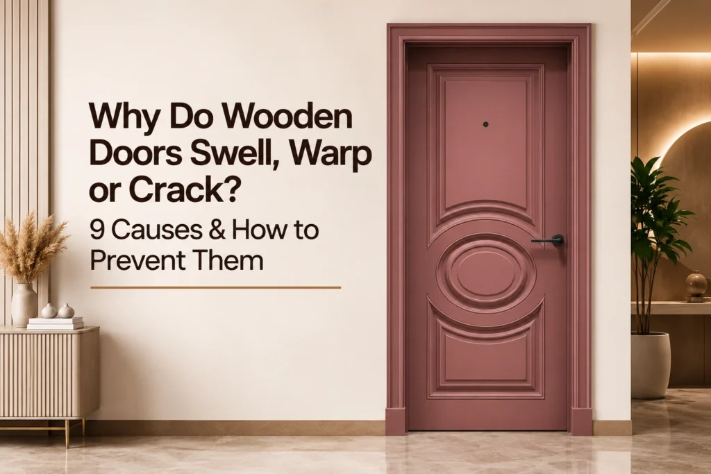 Why Do Wooden Doors Swell, Warp or Crack